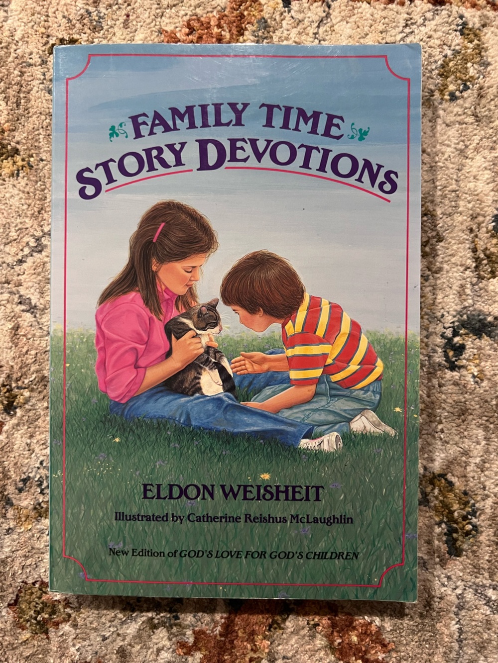 Children's Story Devotions Hardcover with Colorful Illustration